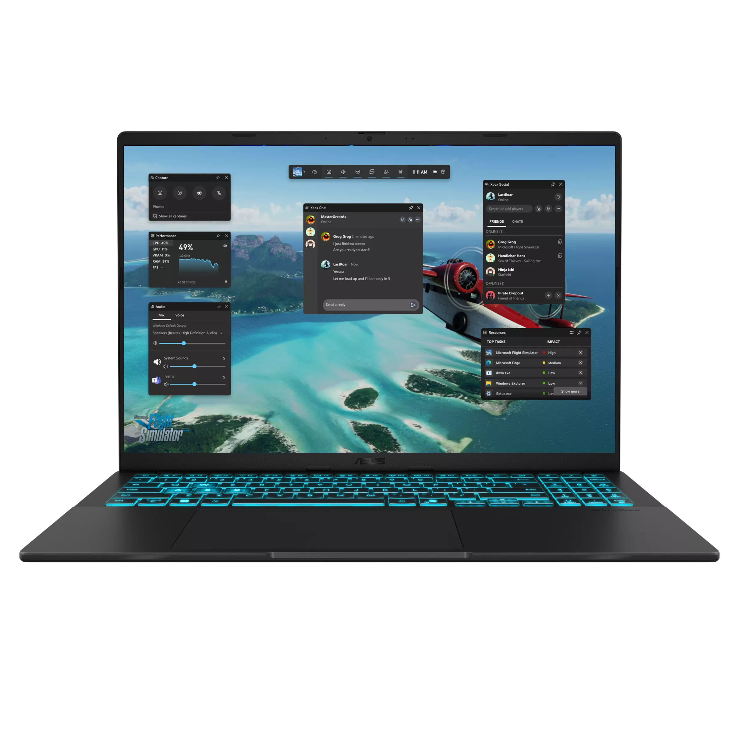 لپتاپ ایسوس مدل ASUS V16 Core5-210H, 16GB RAM, 1TB SSD, RTX5050 8GB